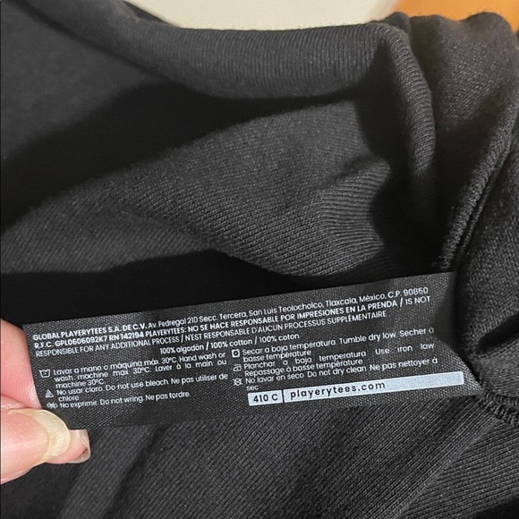 Black & White Jack Skellington Skull Graphic Tee - Picture 4 of 4